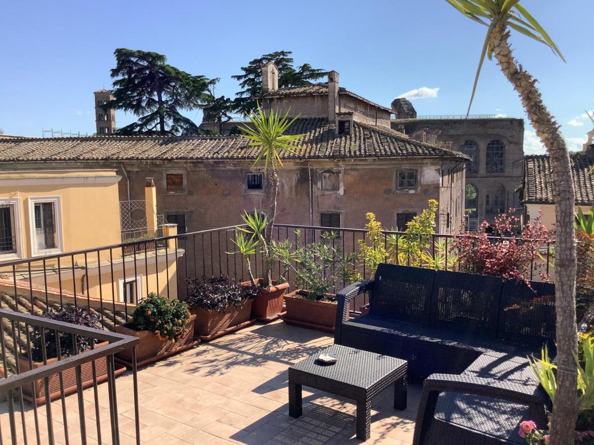 شقة Frangipane 31 Monti Terrace روما المظهر الخارجي الصورة